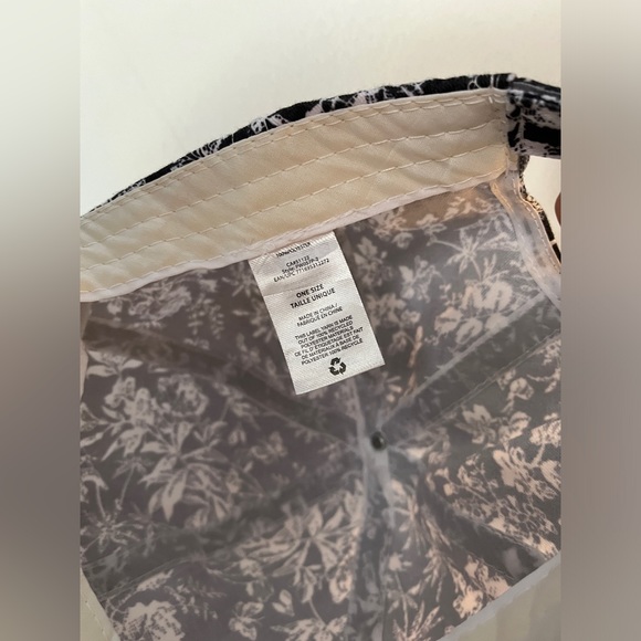 Silhouette Floral Leaf Baseball Cap Nature Hat Vintage Plant Boho Earth Contrast - Picture 8 of 10